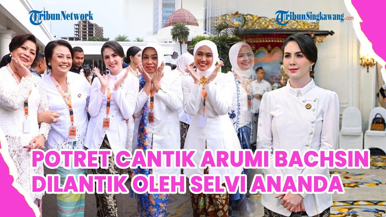 Potret Arumi Bachsin Dilantik Kembali Dipercaya Jadi Ketua Dewan Kerajinan Daerah Jawa Timur