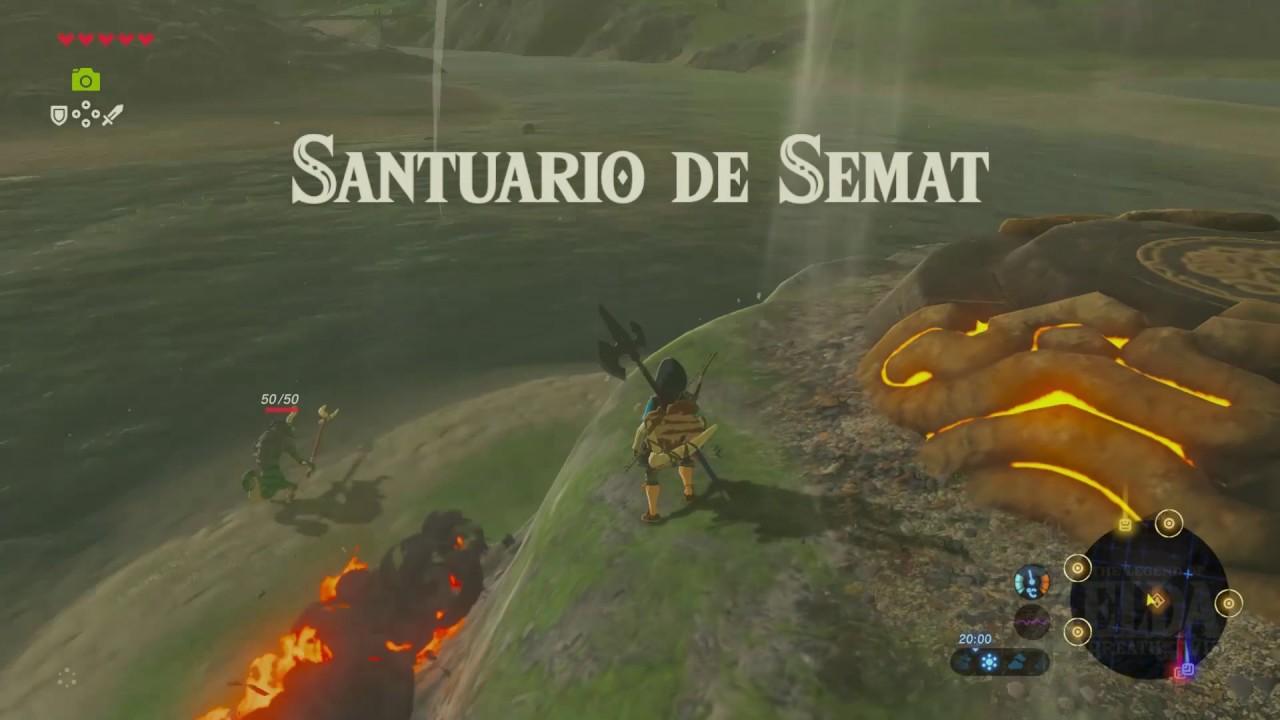 Santuario de Semat. Dos cofres. The Legend of Zelda: Breath of the Wild