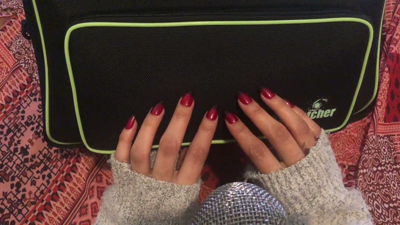 ASMR| Scratching and Tapping on a Bag