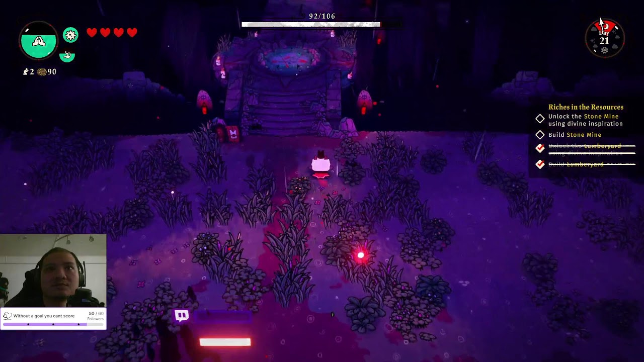 Cult of the lamb stream 2 #cultofthelamb #pcgaming #xboxcontroller #steam