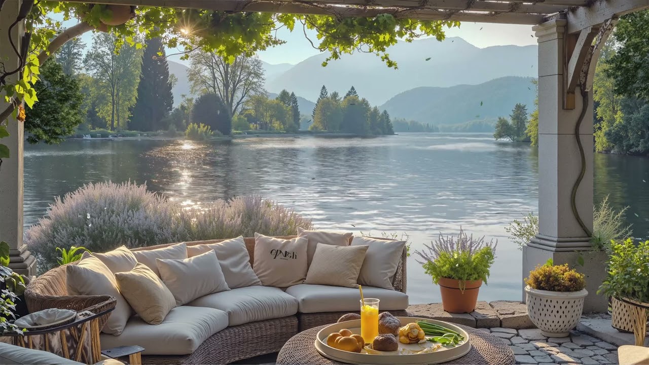 Zen Lake Jazz 🎷🌿 Slow Smooth Jazz Music for Meditation, Deep Calm & Mindful Lake Moments