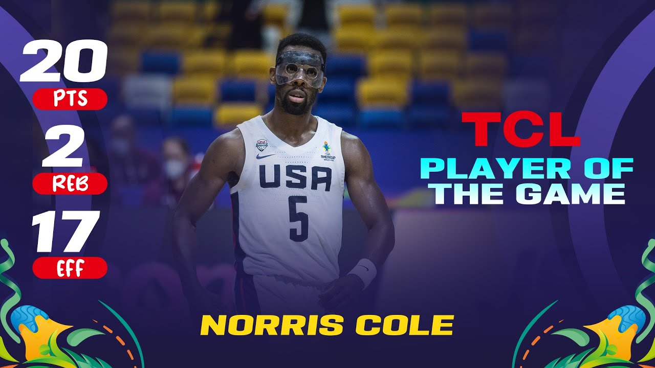Norris Cole 🇺🇸 | 20 PTS | 2 REB | TCL Player of the Game vs. Puerto Rico