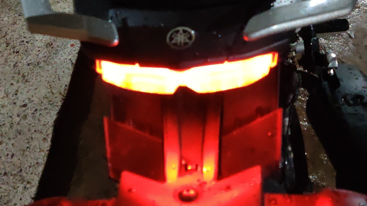 #fz25 Ultimate rear Led of #fz25 top notch #shorts #yamaha #fz25 #fzx #fz25mileage