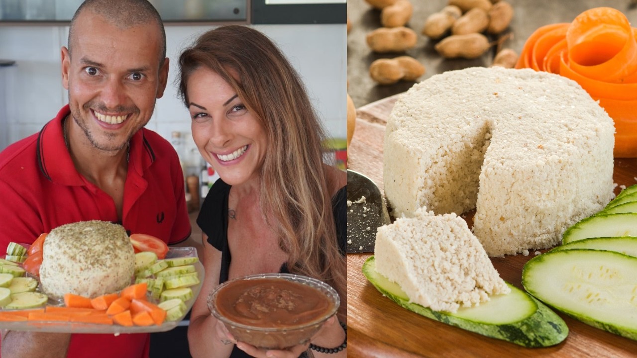 COMO FAZER QUEIJO DE AMENDOIM E DOCE DE LEITE VEGANO!