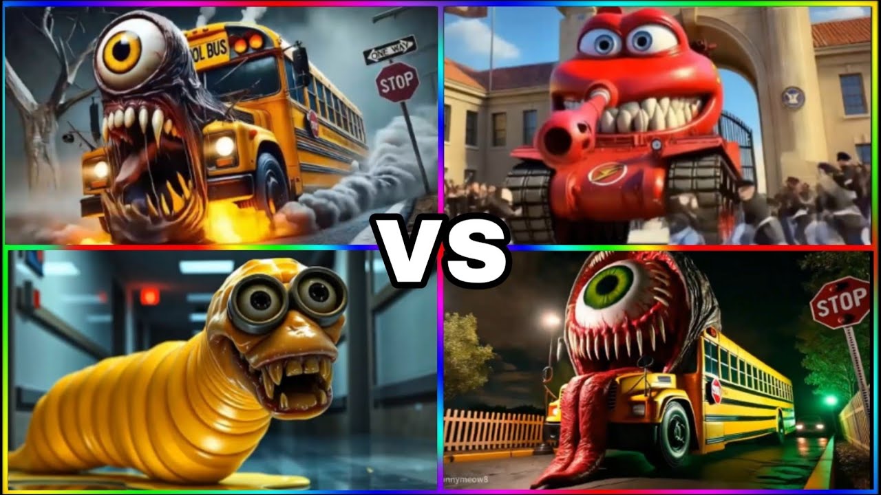 MINIONS EATER vs SCHOOLBUS 😱 | Tiles Hop Battle