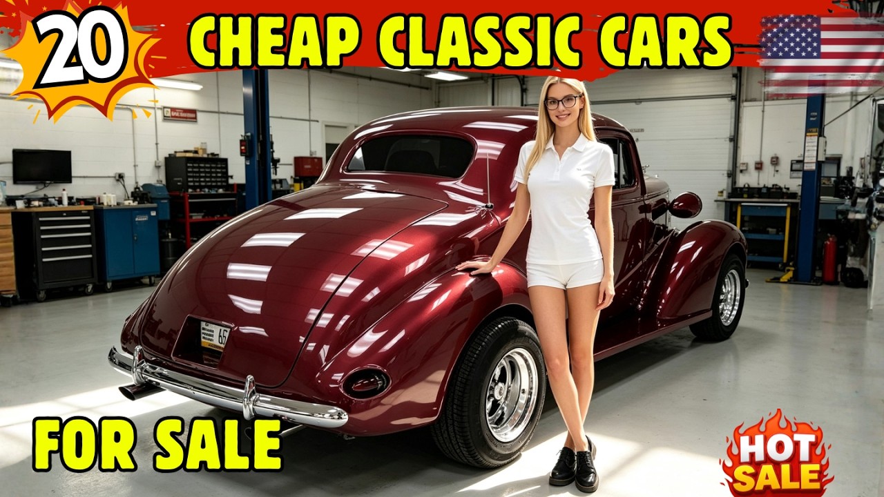 20 Cheap Classic Cars For Sale by Owner today