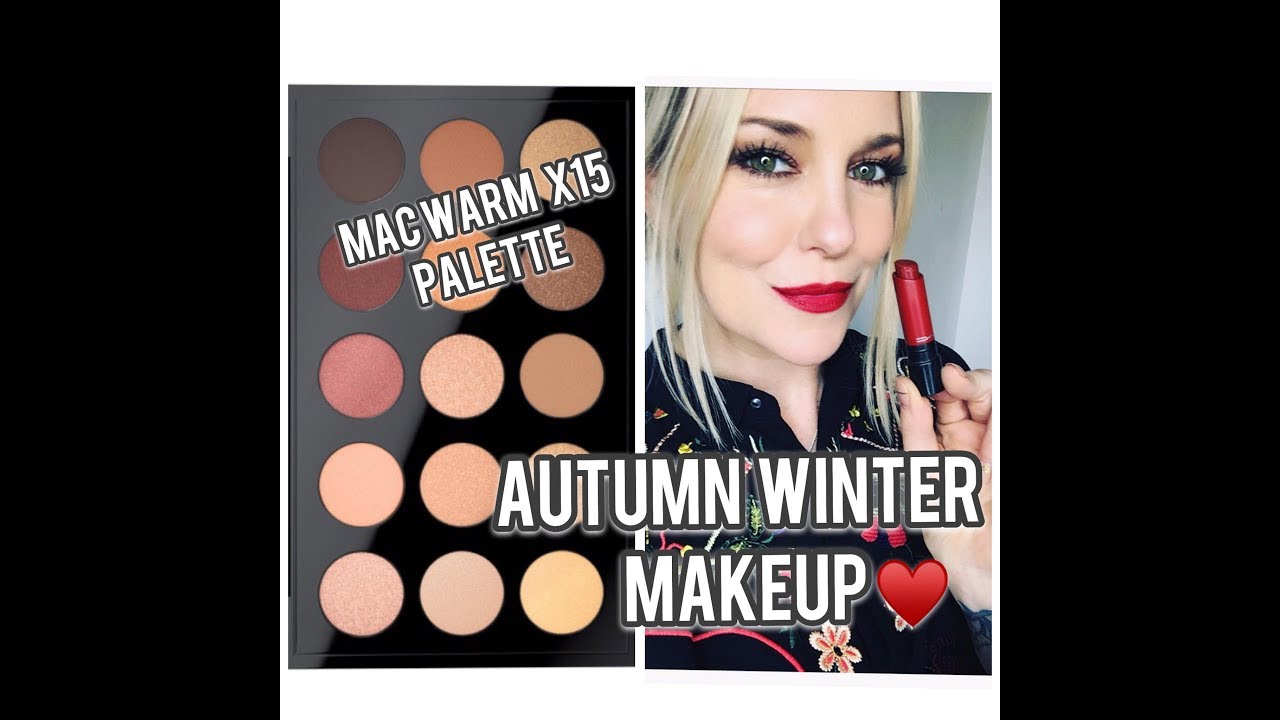 MAC X15 WARM EYESHADOW PALETTE - GOLD GLAMGLOW TUTORIAL VLOG. NEW LIPTENSITY!