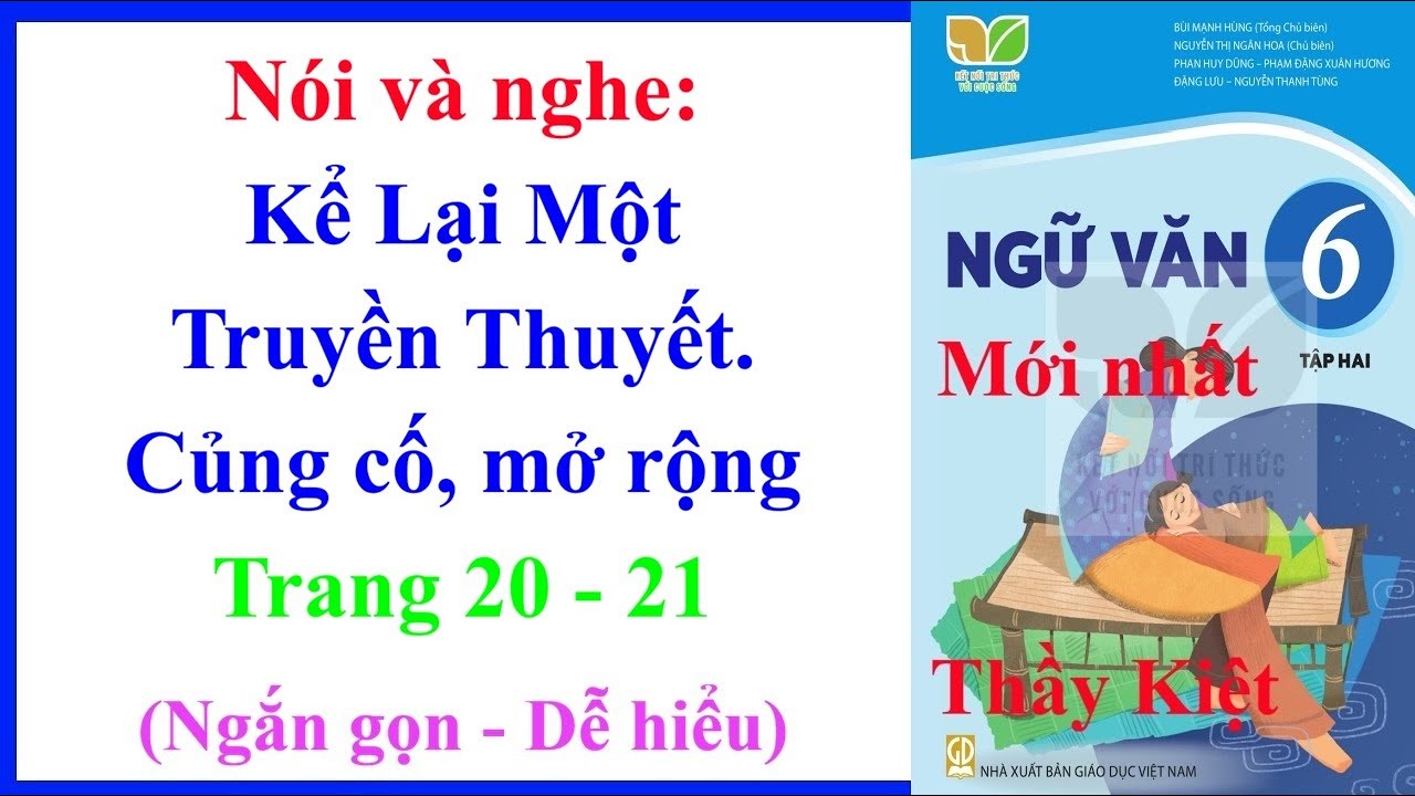 Kể Lại Một Truyền Thuyết | Ngữ Văn Lớp 6 Tập 2 Trang 20 – 21 | Kết Nối Tri Thức