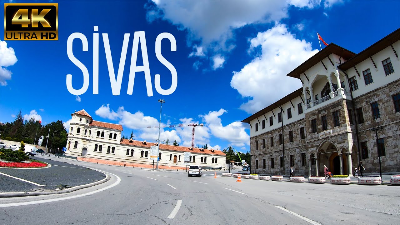 Driving Tour of Sivas in 4k! Summer 2021