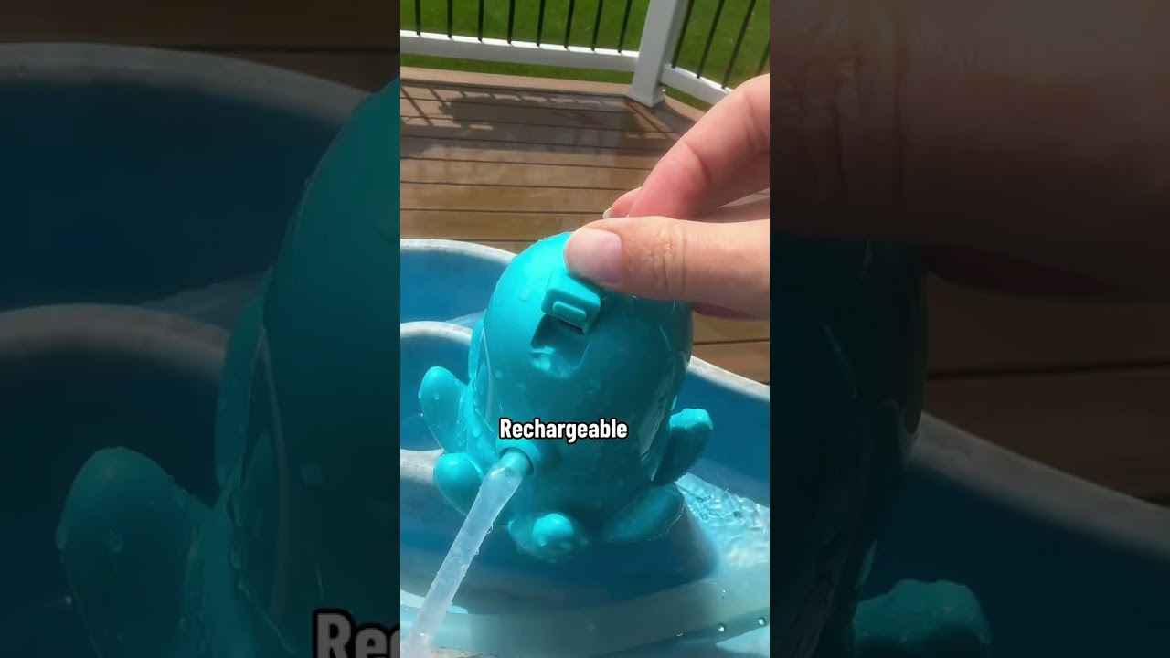 Backyard Fun Upgrade: Adorable Octopus Water Table Pump #SummerPlay #OutdoorFun