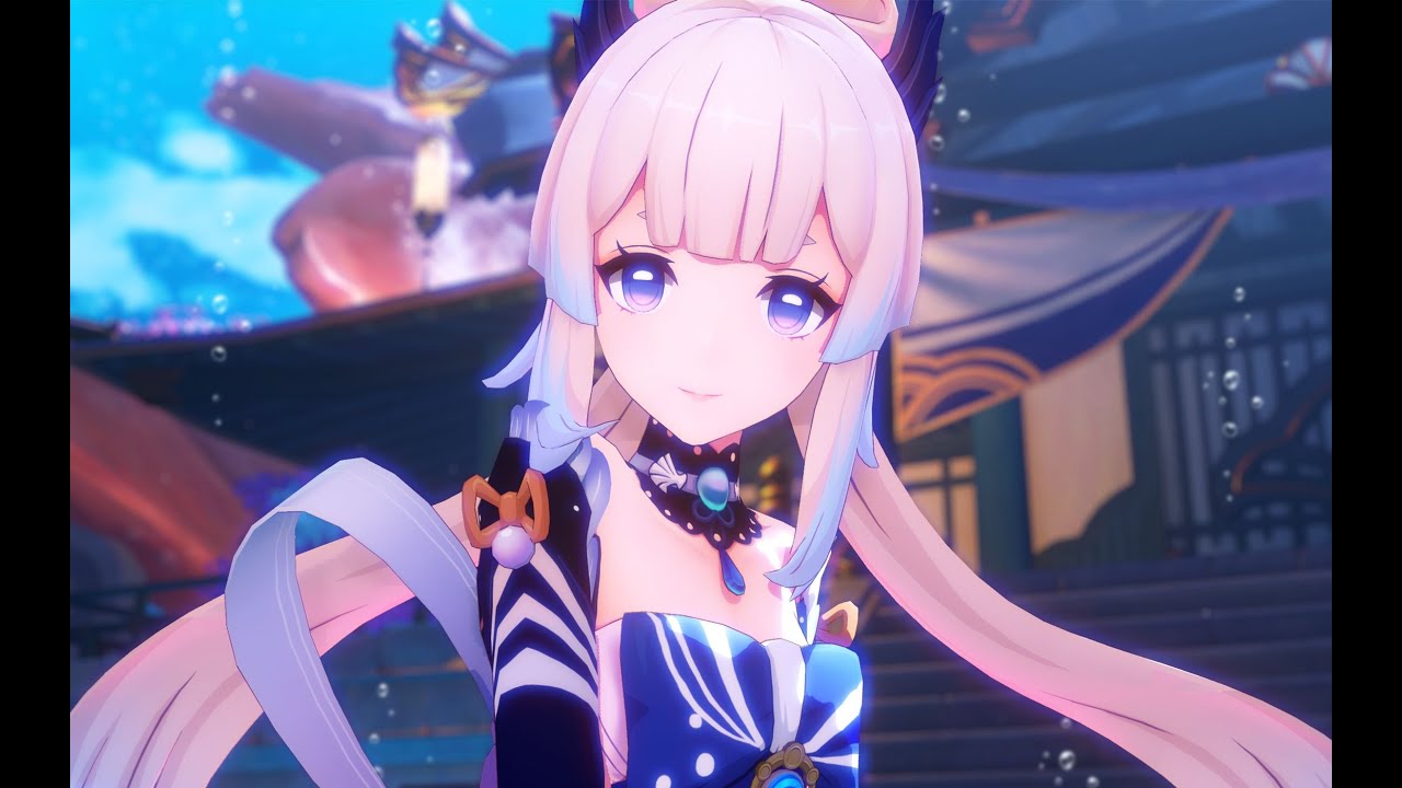 【Genshin Impact MMD/4K/60FPS】Kokomi【我的悲伤是水做的】