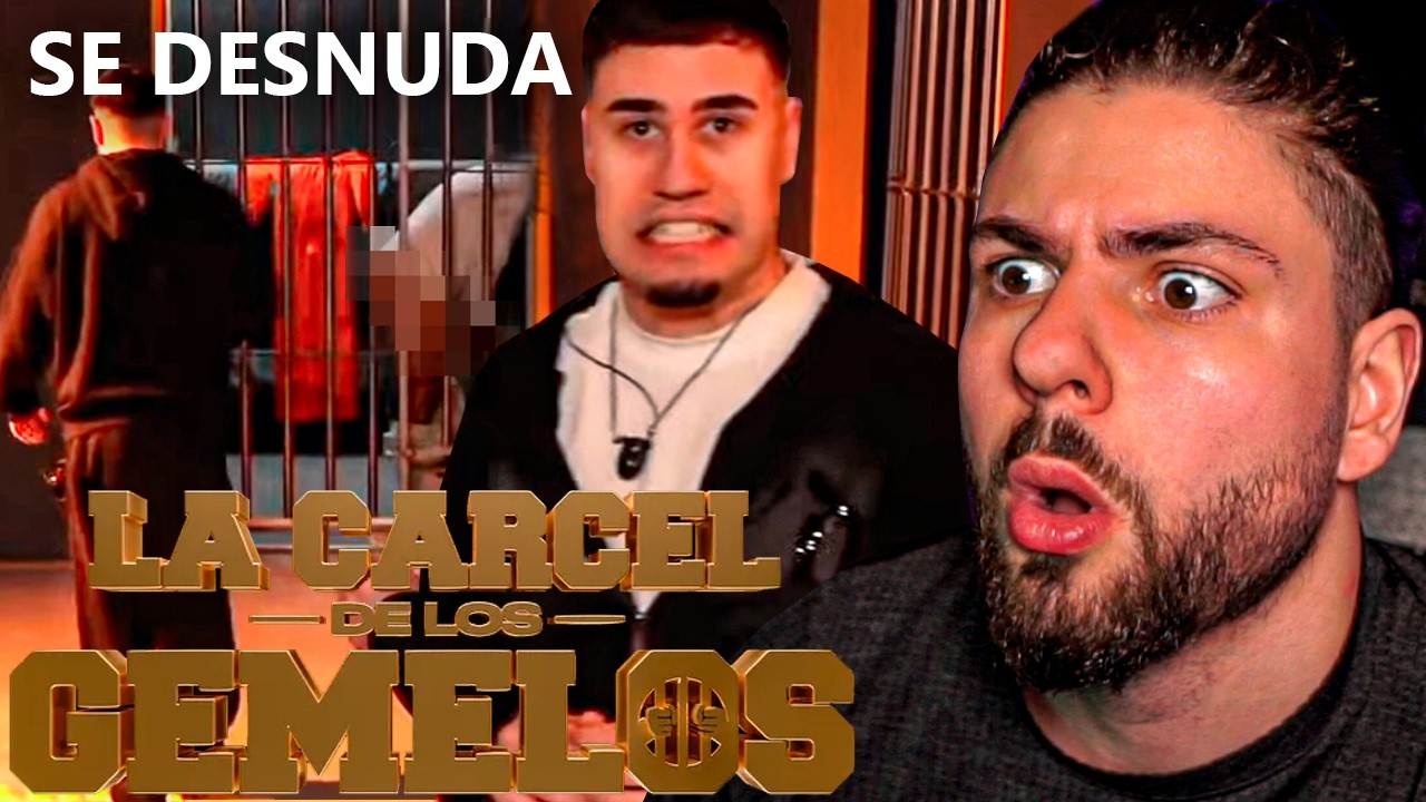 FRANK CUESTA ENTRA en LA CÁRCEL de LOS GEMELOS y SE DESNUDA en DIRECTO