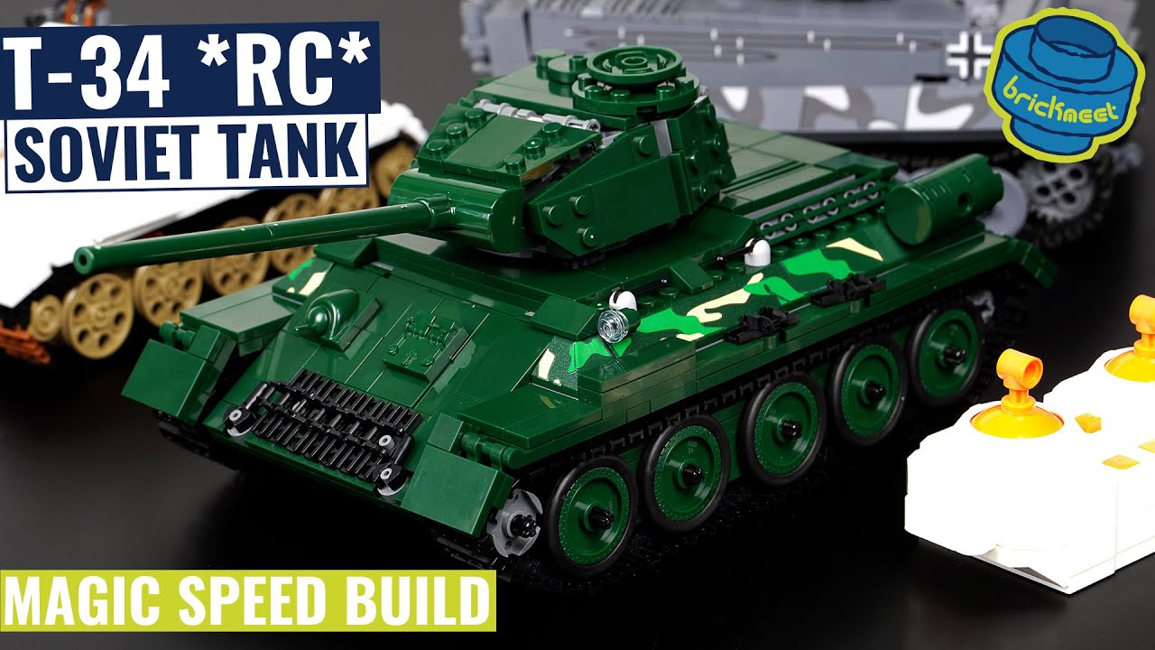 Sounds Like a Truck, But It's a Tank - T-34 *RC+Sound*