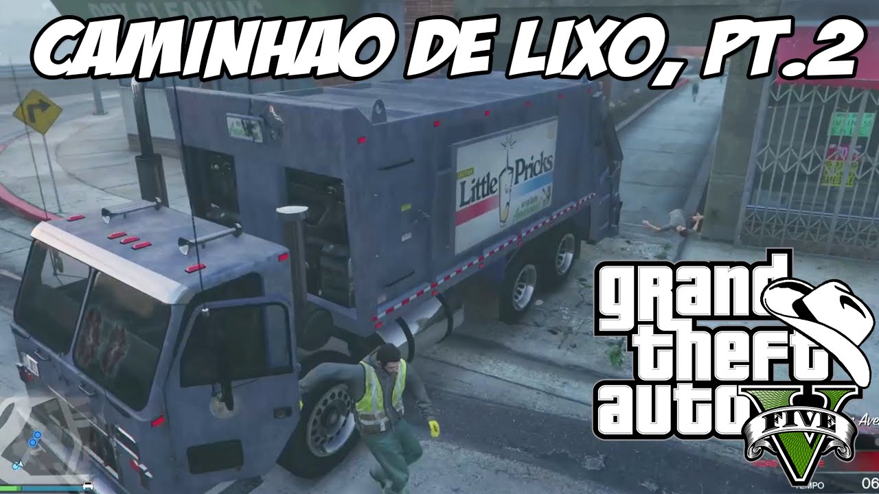 GTA 5 Online (PS4) - Golpe Série A pt.2: Caminhão de lixo Explosivo