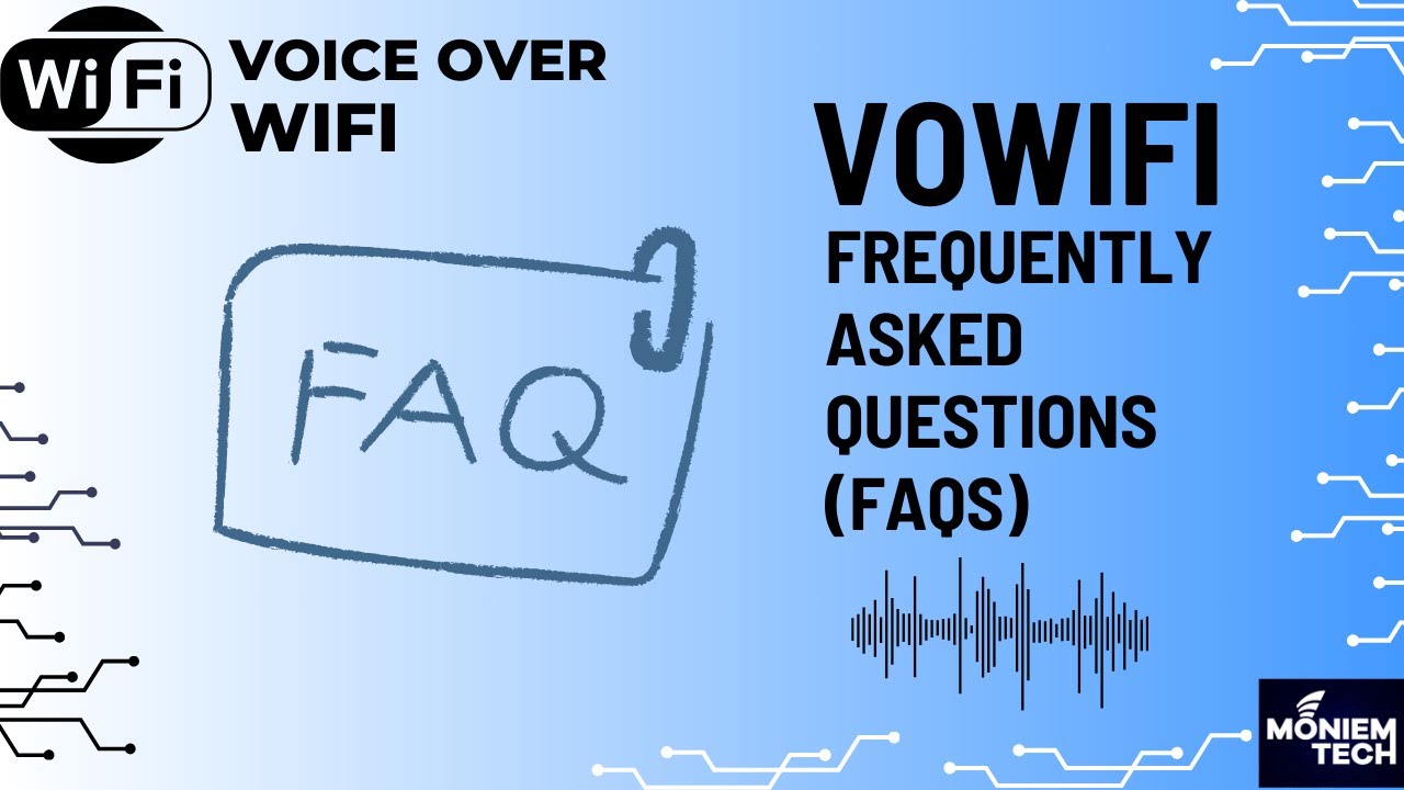 VoWiFi Frequently Asked Questions (FAQs) بالعربي
