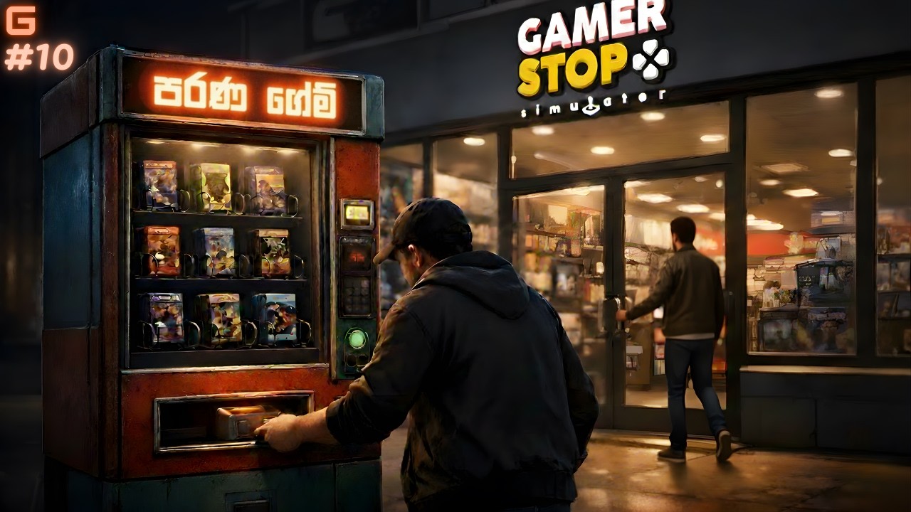 පරණ ගේම් | Gamer Stop Simulator - Sinhala Gameplay | #10