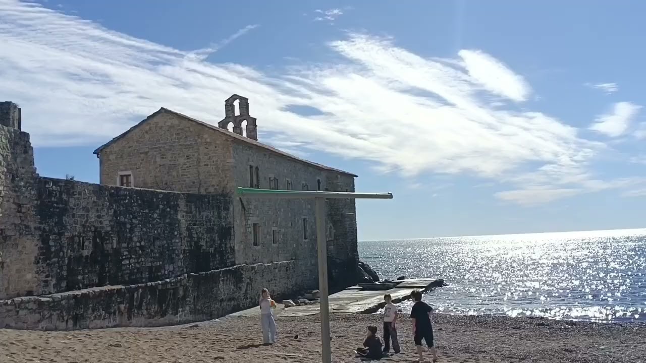 Будва Черногория 22.02.26. погода великолепная +27 на солнце Budva Montenegro February 26