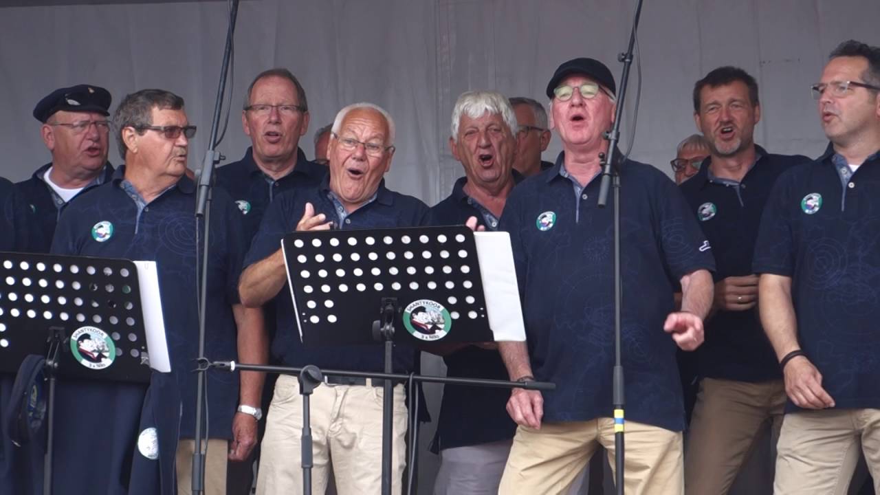Shantykoor 3x Niks;  Op de woelige baren