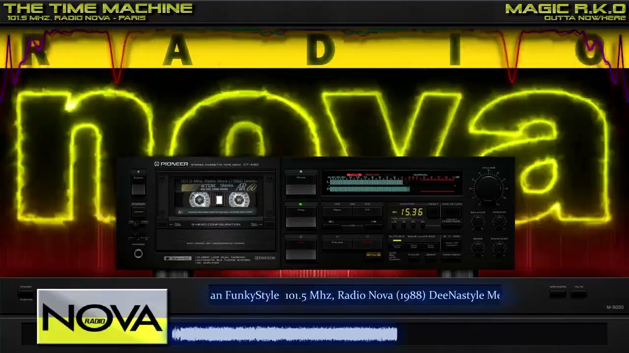 101.5 Mhz, Radio Nova (1988) DeeNastyle MegaMix Destruction Scratch with Dee Nasty