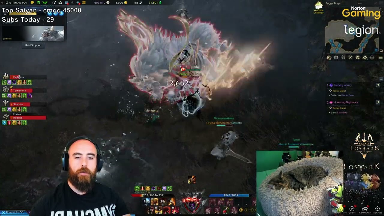 Lost Ark: Mayhem Berserker Lumerus (MVP 46% DMG) - Guardian Raid Level 1