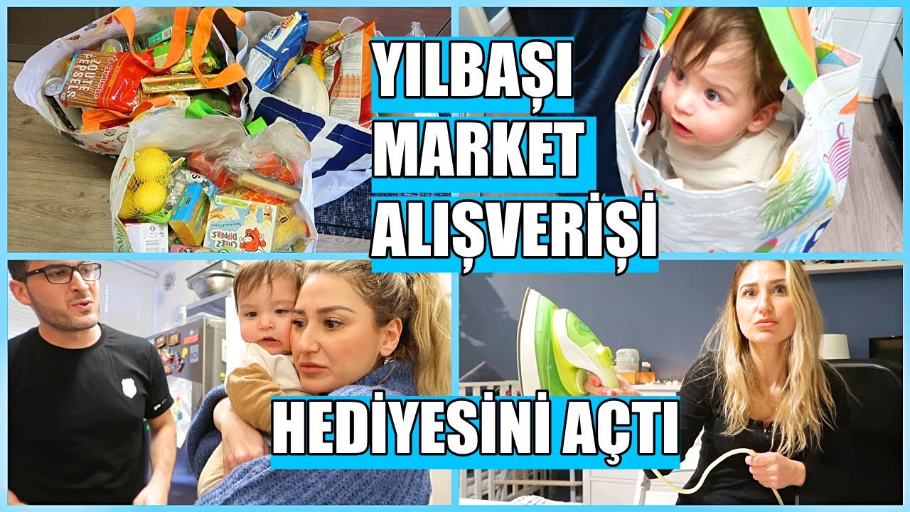 DEV YILBAȘI MARKET ALIȘVERİȘİ YAPTIM, EȘİM BİLMEDEN HEDİYESİNİ AÇTI, PAZAR CANTASINDA KOCA BEBEKLER
