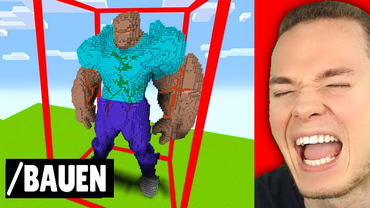 Ich CHEATE HEIMLICH mit //BAUEN im BAU DUELL.. 🤣 (Minecraft)