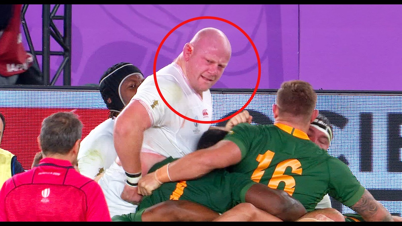 Rugby World Cup Final - England Scrum Destroyed - RAW AUDIO