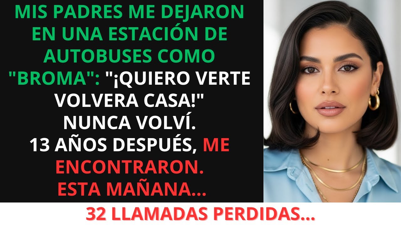 Me Abandonaron como Broma; 13 Años Después fui su salvación...