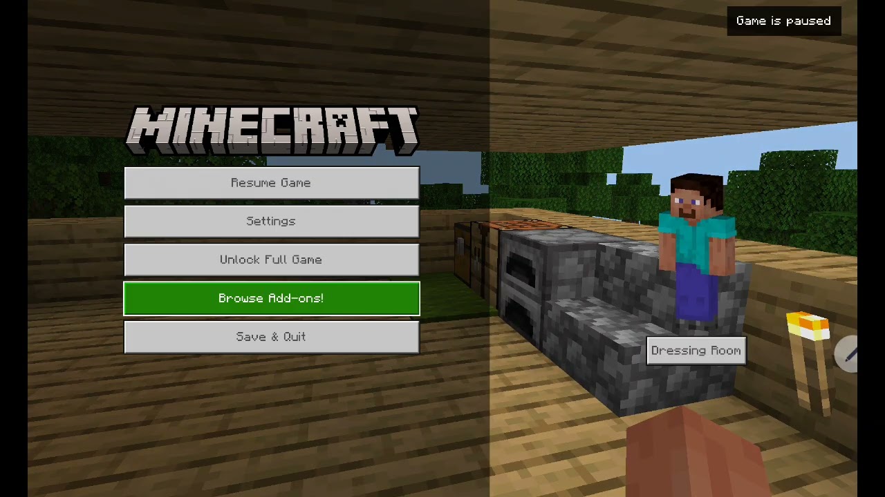 I play Minecraft trail to make the house good. Part 2