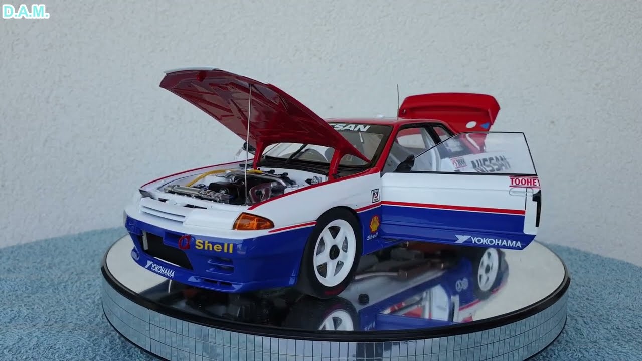 Nissan Skyline GT-R R32 Australian Bathurst Winner 1991 Richards/Skaife #1 1/18
