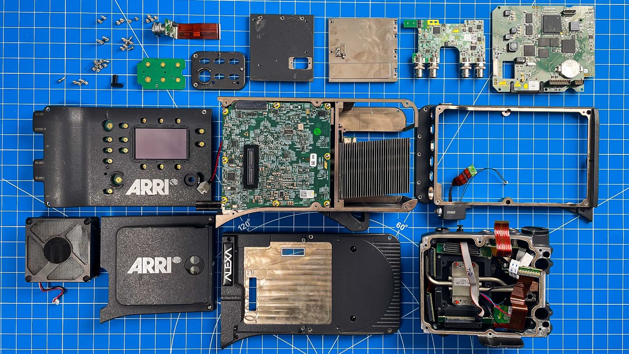 What’s Inside Hollywood’s Most EXPENSIVE Cameras? - Arri Alexa Full Disassembly & Breakdown
