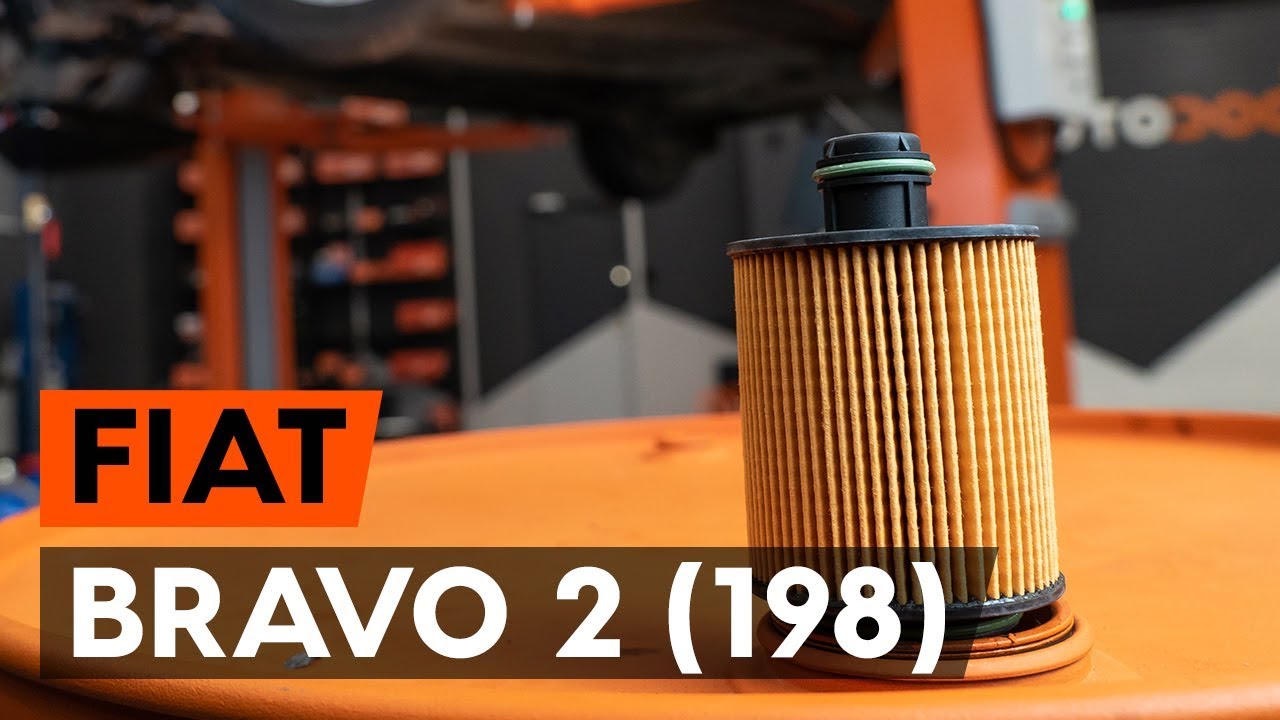 Cómo cambiar la filtro de aceite y aceite de motor en FIAT BRAVO 2 (198) [VÍDEO TUTORIAL DE AUTODOC]