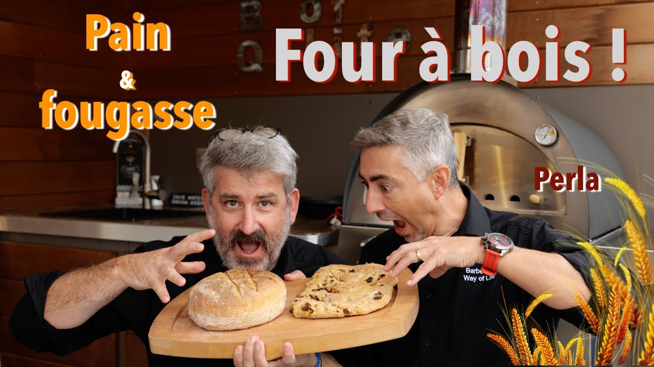 Pain et Fougasse au four à bois !