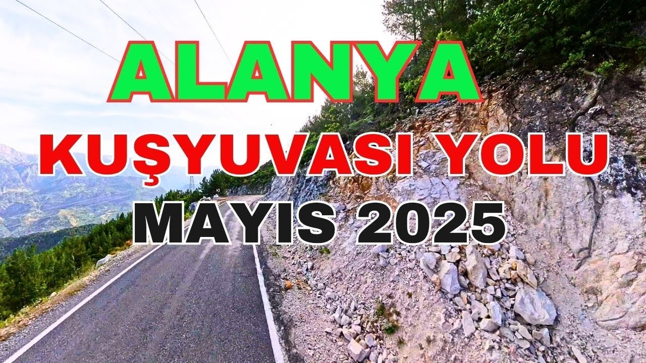 Alanya Kuşyuvası Yolu! Hem Tehlikeli Hem Muhteşem Manzaralı