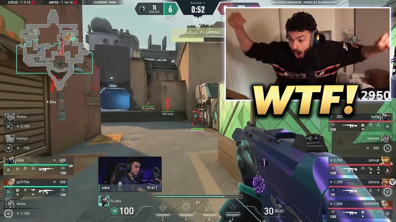 Valorant Streamers Reacting to INSANE PLAYS V5