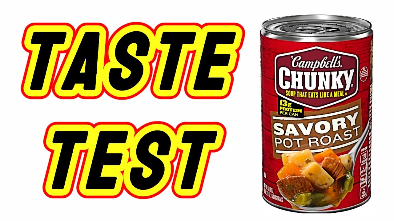 Is Campbell's Chunky Pot Roast Soup Actually Good? Find Out! 🤔