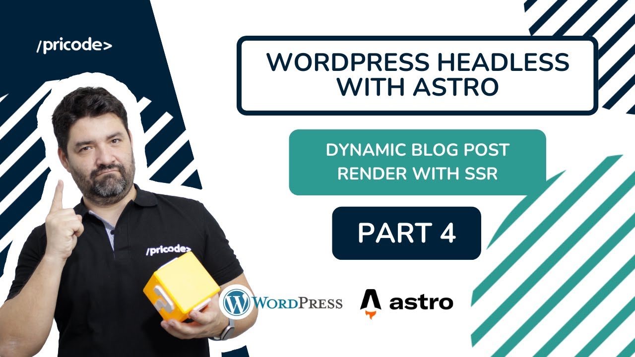 WordPress Headless with Astro  - Dynamic Blog Post Render with SSR