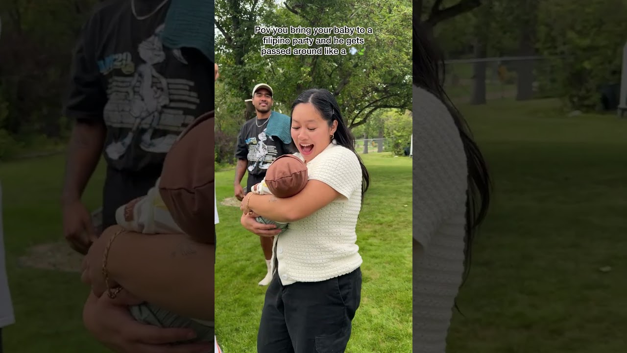 Bringing a baby to a FILIPINO PARTY