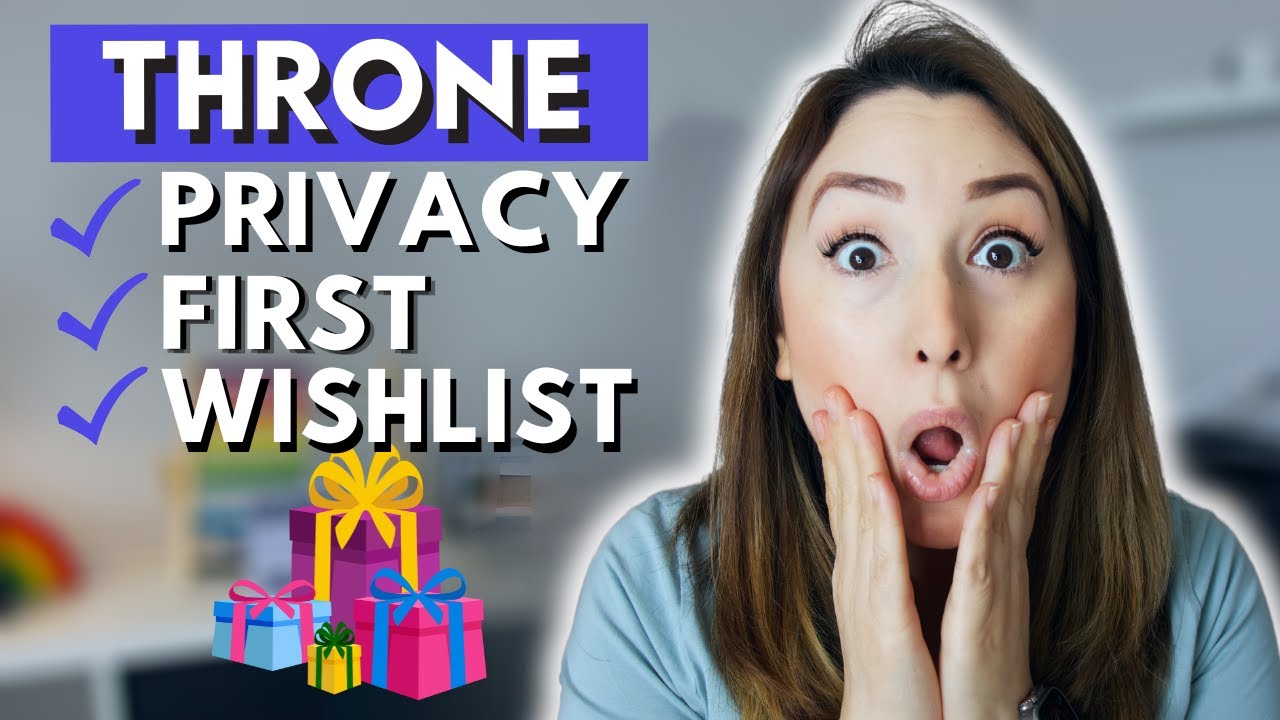 Share your AMAZON Wish List without Sharing your Address | Throne wish list