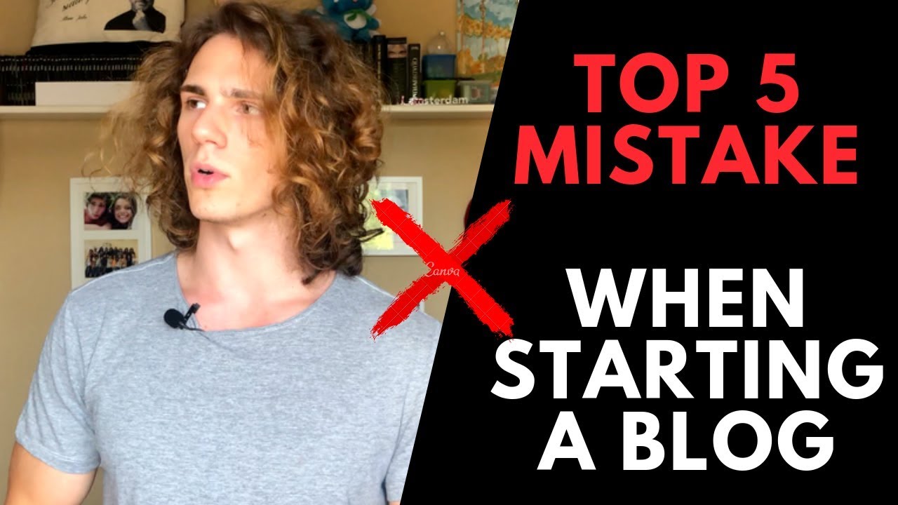 5 Big and Common Mistakes When Starting a Blog