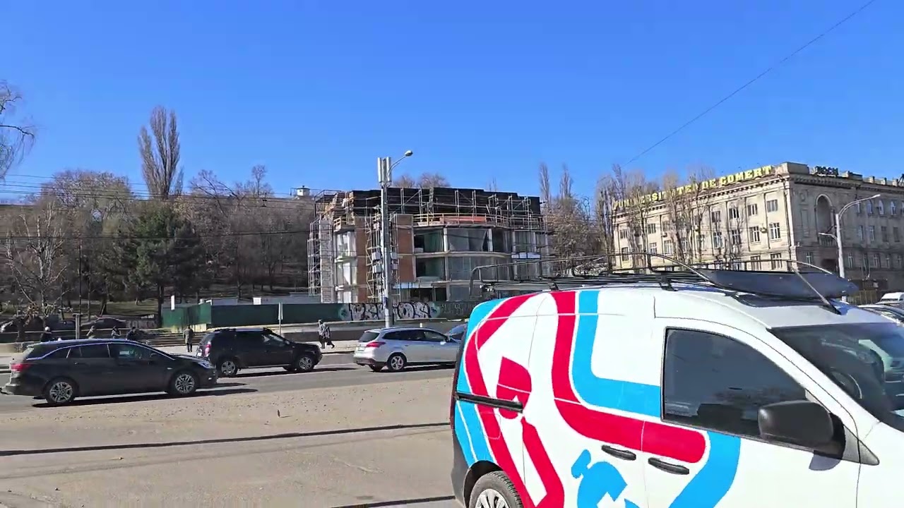 У Ж/Д вокзала. 6.03.2026#кишинёв #молдова 