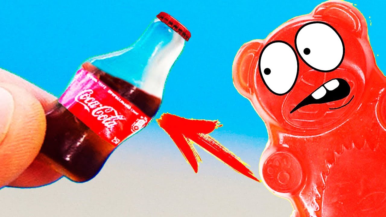 MICRO LOS DULCES COCA COLA Y VALERA EL OSO GELATINOSO