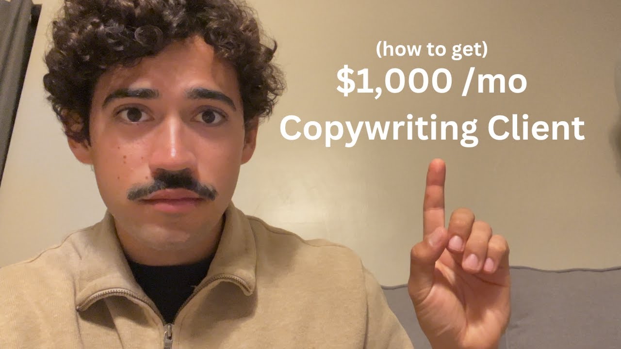 How I landed my first $1,000 copywriting client (its simple...)