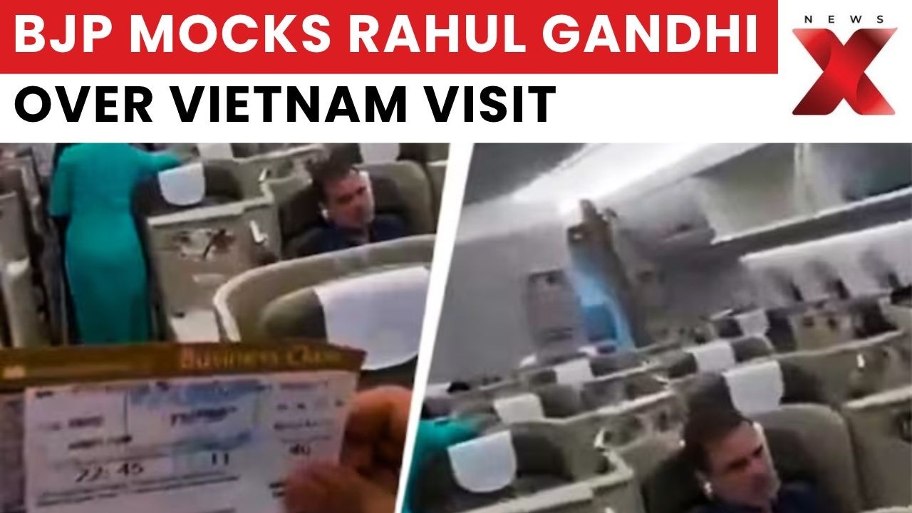 Rahul Gandhi Vietnam Visit: BJP Goa Mocks Congress Leader After Goa Yatra | NewsX
