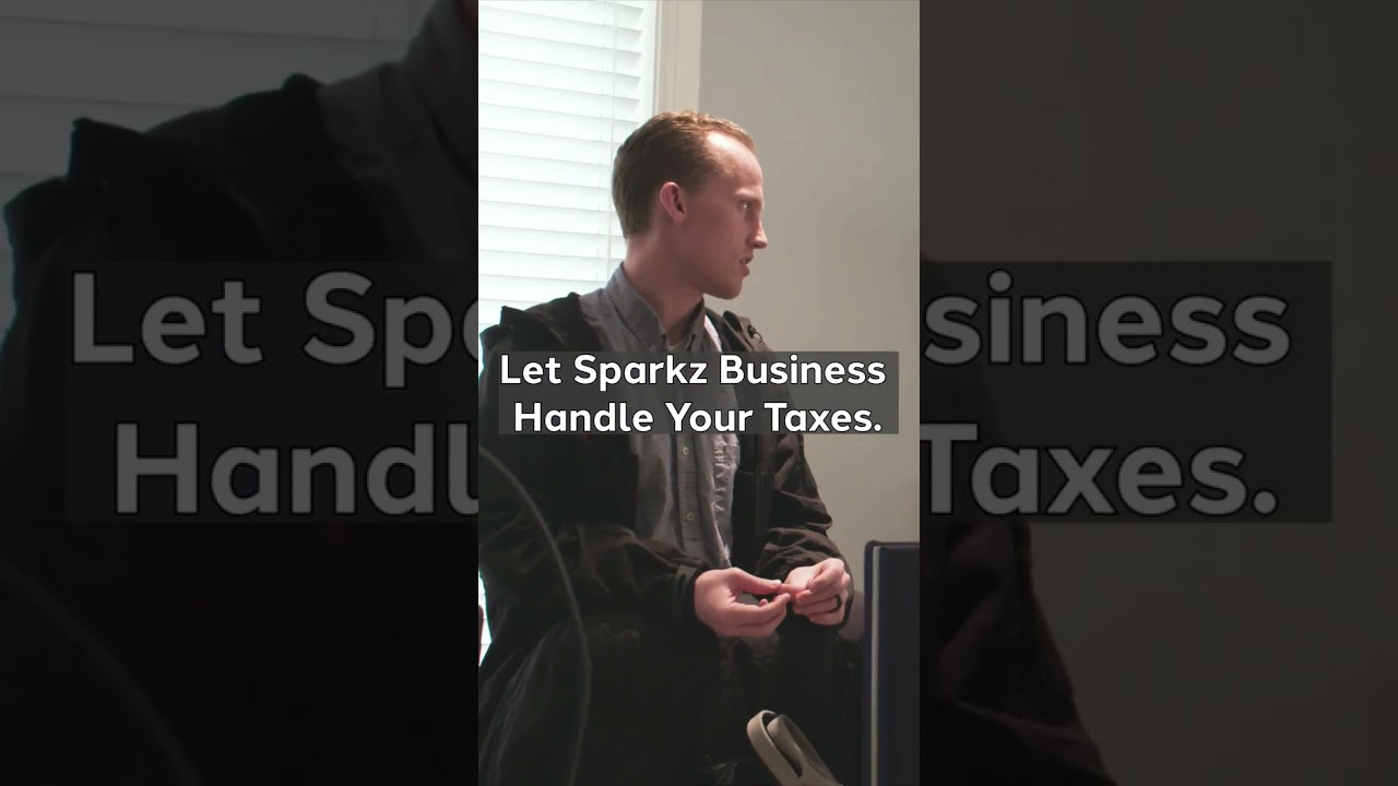 How Sparkz Business Simplifies Taxes for Entrepreneurs and Small Businesses #shorts