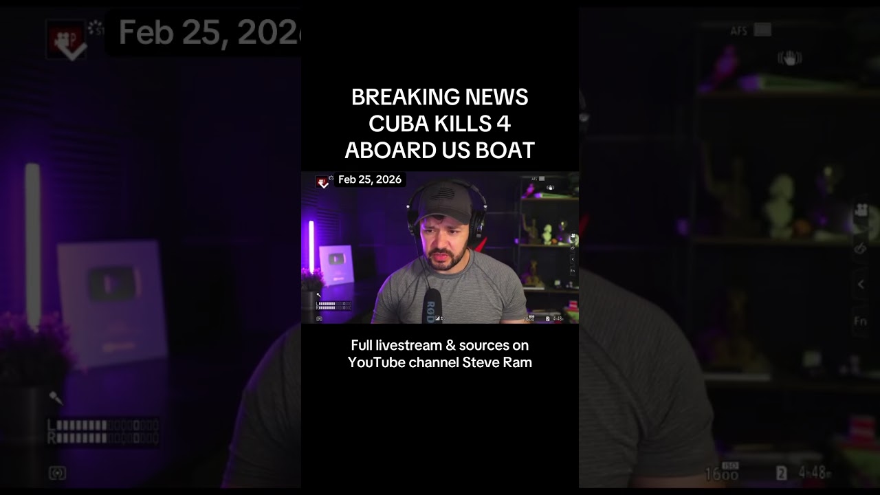 Breaking News: Cuba Kills 4 Aboard US Speedboat