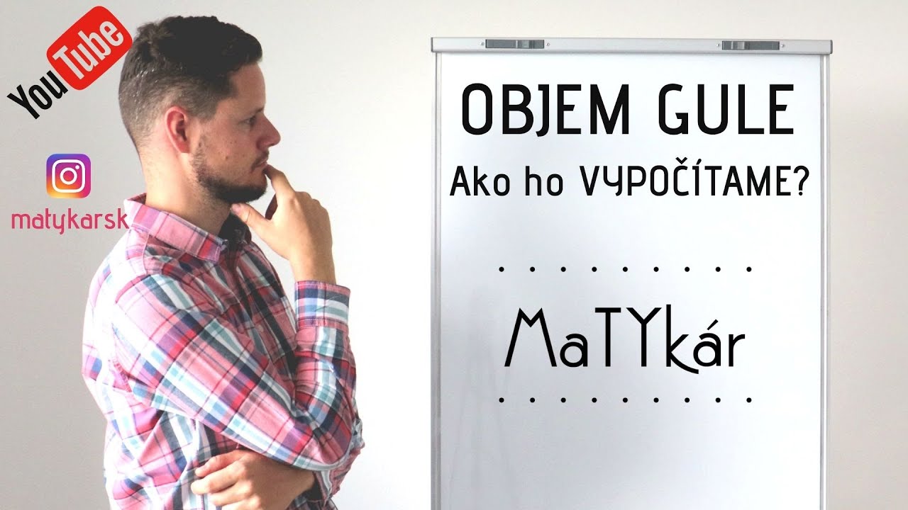 OBJEM GULE - ako ho VYPOČÍTAME?