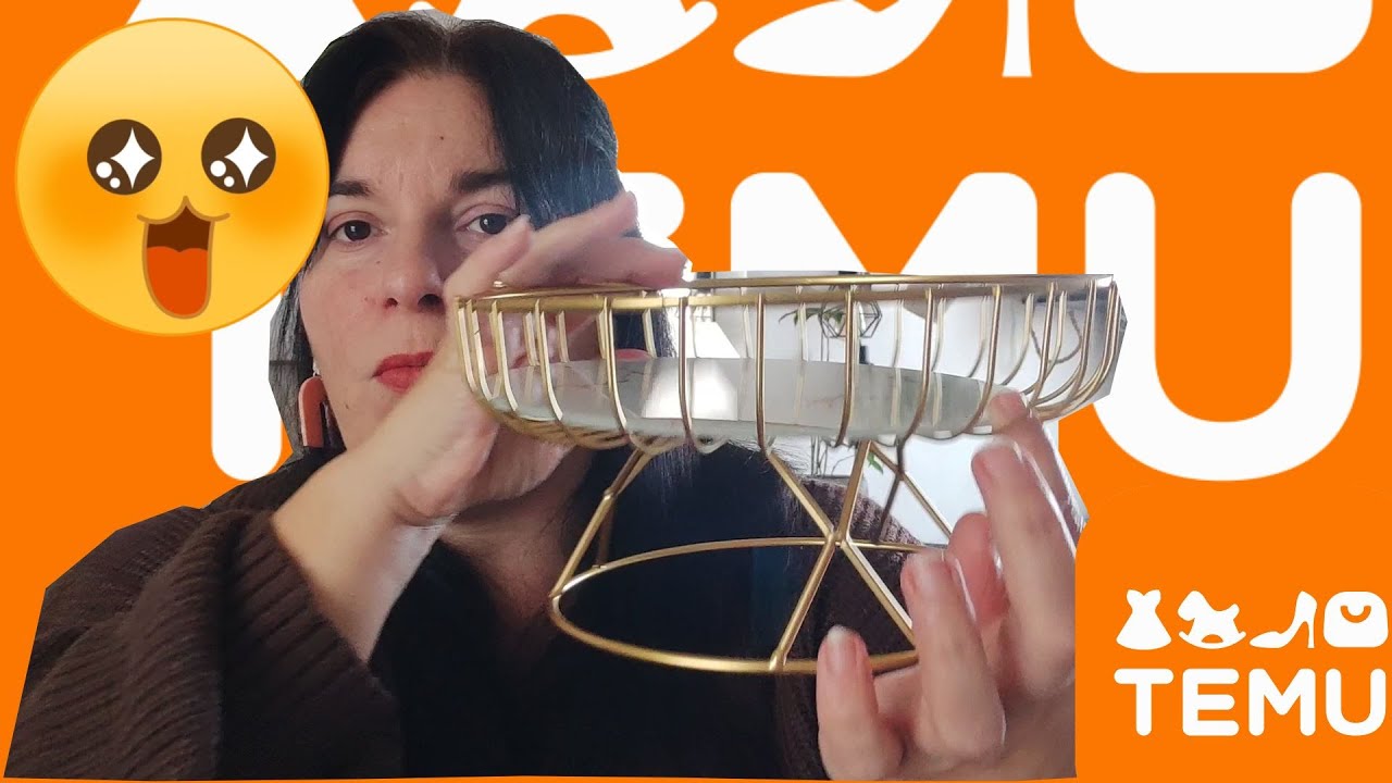 TEMU 🛍️ big Haul 🏠 DeCO❗ BeAuTE❗  BrASeRO de TaBLe  ⁉️