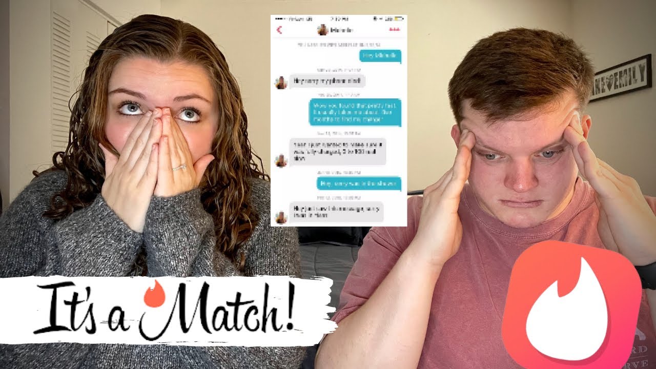 HOW WE MET | READING OUR TINDER MESSAGES *exposing the truth*