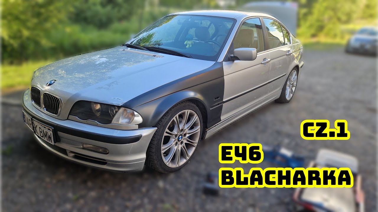 BMW e46 Naprawy blacharsko lakiernicze. cz.1